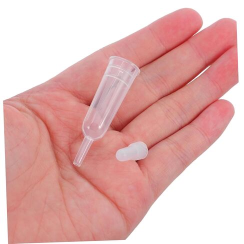 iplusmile 6pcs Liquids Dispensing Tips Caps for Medical and Laboratory Use Transparent Tip Caps for Efficient Liquid Application Compact Design for Easy Storage and Use in Saudi Arabia