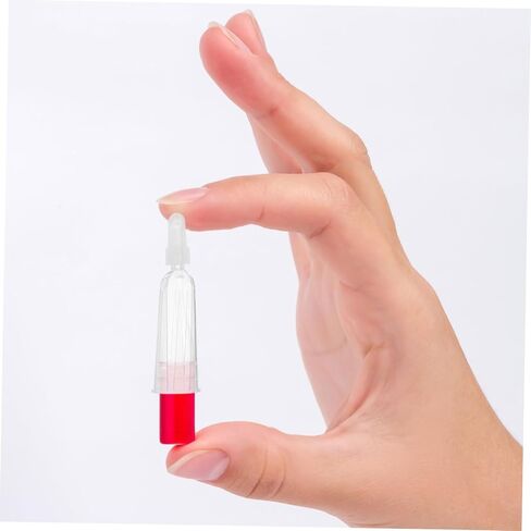 iplusmile 6pcs Liquids Dispensing Tips Caps for Medical and Laboratory Use Transparent Tip Caps for Efficient Liquid Application Compact Design for Easy Storage and Use in Saudi Arabia