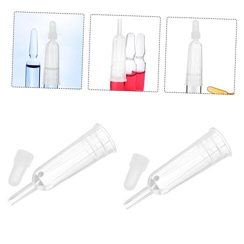 iplusmile 6pcs Liquids Dispensing Tips Caps for Medical and Laboratory Use Transparent Tip Caps for Efficient Liquid Application Compact Design for Easy Storage and Use in Saudi Arabia