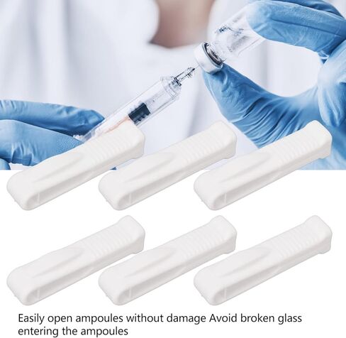 10pcs Non Slip Ampoule Opener, Safe Cutting Ampule Bottle Opener, Labor Saving Ampoule Breaker for Home, Medical Glass Vial Cutter for Nurses Pharmacists Doctors in Saudi Arabia