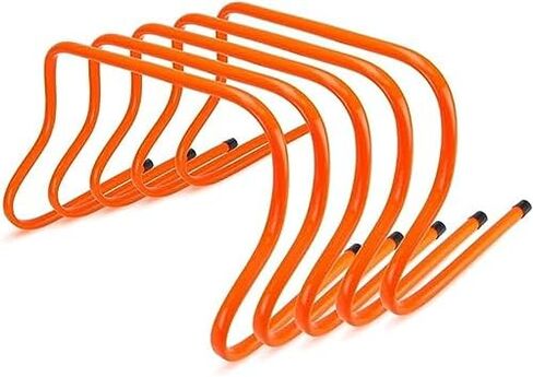 Agility Training Hurdles - 5-Pack High Visibility Speed & Endurance Equipment for Track, Field, Football, Soccer, Cross Country - Perfect for Coaches & Athletes in Saudi Arabia