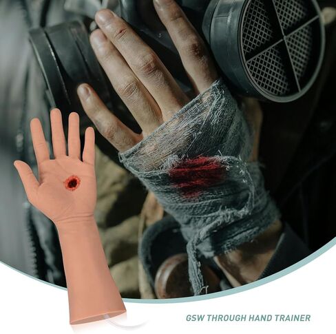 GSW Through Hand Tourniquet Training Kit, Stop The Bleed Training Kit, Bleed Control Kit for Medical Classes in Saudi Arabia