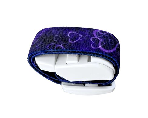 Profesional Quick and Slow Release Medical Nurse Tourniquet with Violet/Purple Hearts Pattern in Kuwait