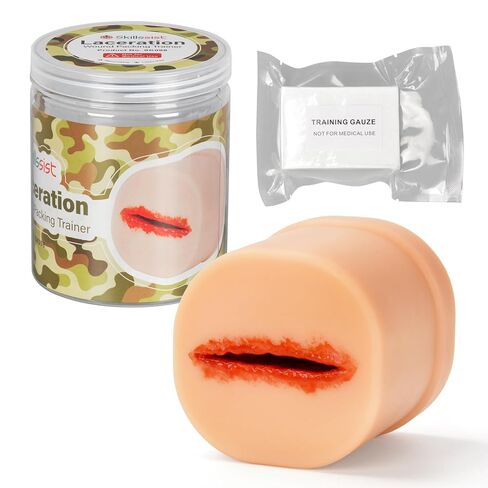 Wound Packing Trainer, Laceration Wound Packing Simulator for Hemostasis, Bleed Control Trainer for Medical Education in Kuwait