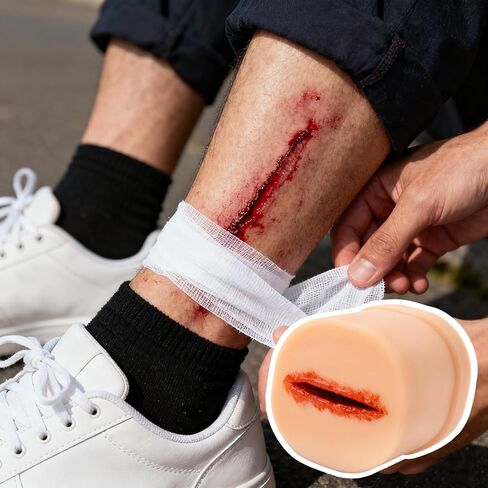 Wound Packing Trainer, Laceration Wound Packing Simulator for Hemostasis, Bleed Control Trainer for Medical Education in Kuwait