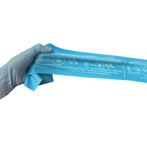 عاصبة التدريب SWAT-T™ الزرقاء من شركة Safeguard Medical، معدات التدريب على الإسعافات الأولية في حالات الطوارئ المصنوعة في الولايات المتحدة الأمريكية in Kuwait