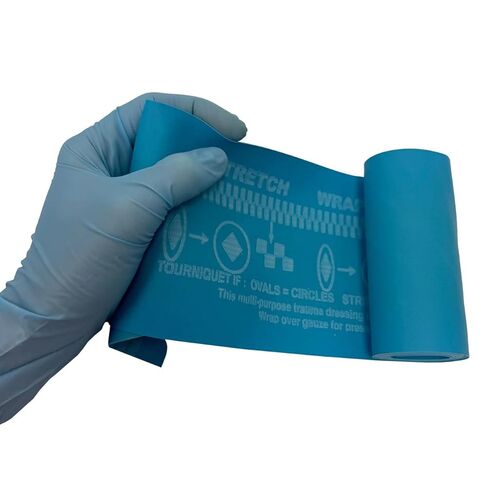 عاصبة التدريب SWAT-T™ الزرقاء من شركة Safeguard Medical، معدات التدريب على الإسعافات الأولية في حالات الطوارئ المصنوعة في الولايات المتحدة الأمريكية in Kuwait