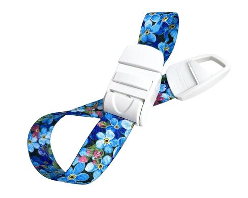 عاصبة طبية احترافية سريعة وبطيئة الإطلاق للممرضات/BFR مع نمط الأزهار Forget-ME-NOT in Kuwait