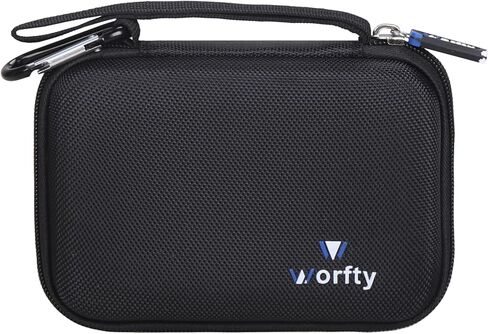 Case for ALTO Bluetooth Total 2 / ALTO Bluetooth Ultimate XLR Equipped Rechargeable Bluetooth Receiver Organizer - Hard Protective Travel Carrying Storage Bag (Black) in Saudi Arabia