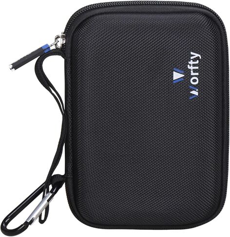 Case for ALTO Bluetooth Total 2 / ALTO Bluetooth Ultimate XLR Equipped Rechargeable Bluetooth Receiver Organizer - Hard Protective Travel Carrying Storage Bag (Black) in Saudi Arabia