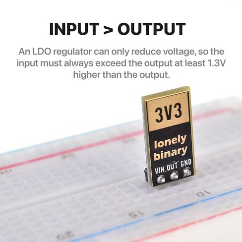 24 قطعة AMS1117-LDO Regulator الإصدار الذهبي 18xAMS1117-3.3V ثابت + 6xAdjustable AMS1117-ADJ DC-DC وحدة الطاقة المتدرجة لمشاريع Arduino وRaspberry Pi وESP32 S3 in Kuwait