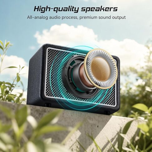 مضخم جيتار صغير 10 وات*1، مضخم جيتار كهربائي مع قناة نظيفة/محرك، يعمل 6 ساعات، مقبس سماعة رأس 3.5 مم/مقبس AUX، قابل لإعادة الشحن عبر USB-C، مضخم صوت محمول لاسلكي للتمرين الداخلي، والسفر in Kuwait