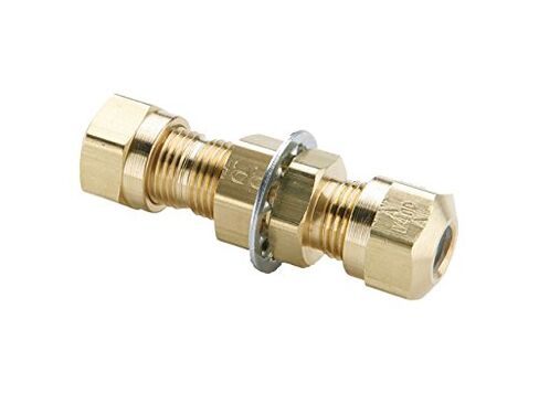 Parker Hannifin 62NBH-4-pk5 فرامل الهواء NTA تركيب اتحاد الحاجز، نحاس، أنبوب ضغط 1/4 بوصة × أنبوب ضغط 1/4 بوصة (عبوة من 5) in Saudi Arabia