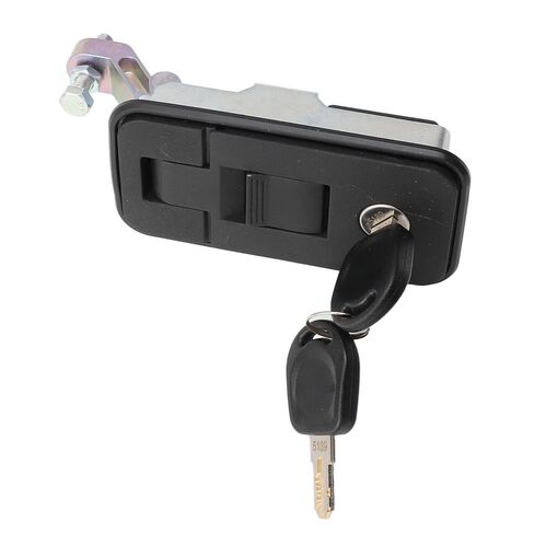 Adjustable Lever Hand Compression Latch, Zinc Alloy RV Latch Key Lock Security, Reinforced Steel Plate with 3.7x1.8in Hole Size, Ideal for RV Trailers, Campervans & Caravans in Kuwait
