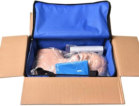 نموذج تعليمي، مدرب إدارة مجرى الهواء، نموذج تدريب على التنبيب الرغامي الإلكتروني لجسم الإنسان، نموذج تعليمي لدراسة رأس التنبيب من مادة PVC للتعليم المدرسي in Kuwait