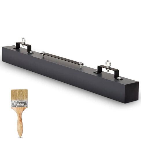 Towallmark Hanging Magnetic Sweeper 48 Inches, Nail Magnet Sweeping Tool with 120 LBS Lifting Capacity, Hanging Magnet for Forklift in Saudi Arabia