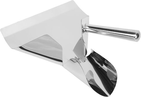 Zunate Stainless Steel French Fry Bagger, Popcorn Scoop with Non Slip Handle for Quick Snack Filling in Cinemas, Fast Food Restaurants and Pizzeria Kitchens in Saudi Arabia