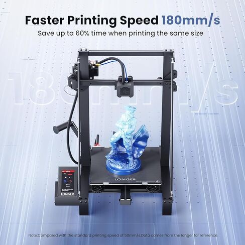 Longer LK5 Pro 3 3D Printer 11.8x11.8x15.7in Large Printing Size FDM 3D Printer Fully Open Source Motherboard Upgrade TMC 2209 with Resume Printing, 95% Pre-Assembled Ideal for Beginners in Saudi Arabia