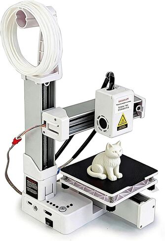 Gonetre Frequency Division Multiplexing 3D Printer for Beginners, FDM High Accuracy Fast Heating 3D Printing Machine 100x100x100mm Build Size, 1.75mm TPU PLA Filament Compatibility in Saudi Arabia