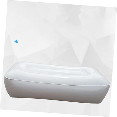 BESPORTBLE 2pcs Inflatable Boat Marine Seat Cushion Moistrue Proof Kayaking Cushion Fishing Boat Seat Cushion Canoe Padded Kayak Air Inflatable Seat Cushion Thicken Moisture-Proof Pad White in Saudi Arabia