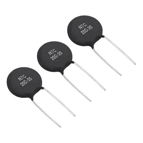 PATIKIL NTC Thermistors Resistors, 6Pcs 20 Ohm NTC20D-20 High Sensitivity Inrush Current Limiter Negative Temperature Coefficient Thermistor Temperature Sensor for Measuring Temperature in Saudi Arabia
