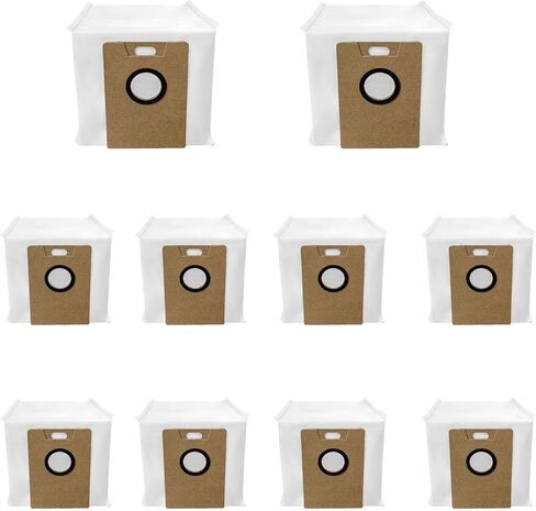 أكياس الغبار البديلة للمكنسة الكهربائية الروبوتية Airzeen Q10 Pro: 10 عبوات من ملحقات قطع الغيار in Kuwait