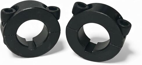 Keyed Split Axle Lock Collar 3/4 Inch Bore, Steel. (2 Pack).For Go Kart & Mini Bike Axles. 2 Pack. in Saudi Arabia