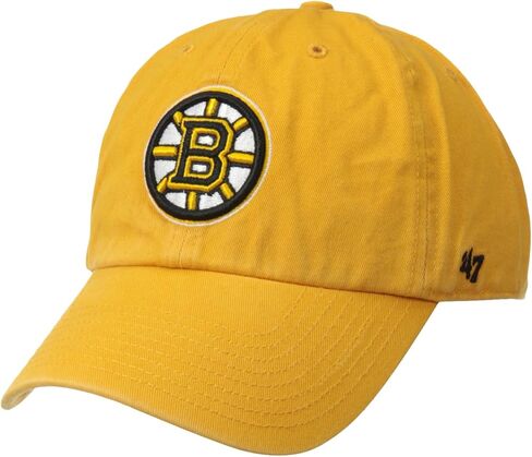 '47 Pittsburgh Penguins Tri -Color Clean Up Cap القابلة للتعديل - NHL ، ملاءمة مريحة ، بيسبول أبي قبعة رمادية مقاس واحد in Kuwait