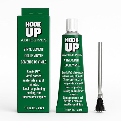 لاصق لاصق من الفينيل الملامس للأسمنت، غراء مقاوم للماء، لاصق إصلاح سريع الجفاف لحمامات السباحة، المطاطية، PVC، مراتب الهواء، أنابيب PVC، الأقمشة، القوارب، الطوافات، سندات التنجيد القوية، الأسمنت 1 أونصة in Kuwait