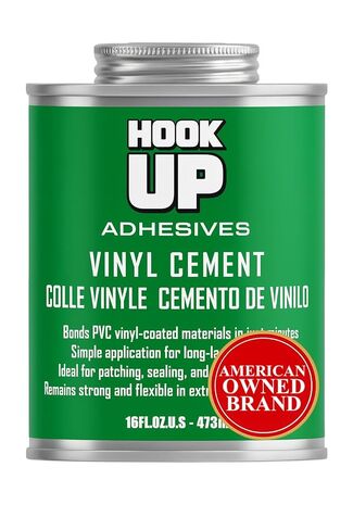 لاصق لاصق من الفينيل الملامس للأسمنت، غراء مقاوم للماء، لاصق إصلاح سريع الجفاف لحمامات السباحة، المطاطية، PVC، مراتب الهواء، أنابيب PVC، الأقمشة، القوارب، الطوافات، سندات التنجيد القوية، الأسمنت 16 أونصة in Kuwait