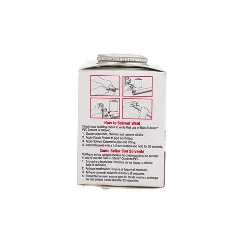 Oatey Rain-R-Shine Blue/Purple Primer and Cement for PVC 4 oz in Saudi Arabia