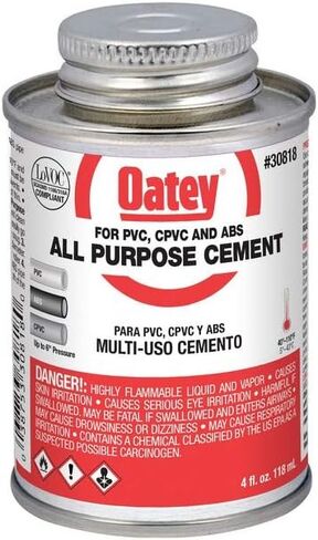 Oatey 30250 4 OZ All Purpose 4OZ AP Cement Weld Kit in Saudi Arabia