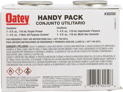 Oatey 30250 4 OZ All Purpose 4OZ AP Cement Weld Kit in Saudi Arabia