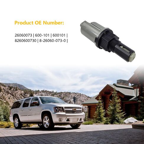 600-101 4WD Front Four Wheel Drive Actuator 4x4 Differential Axle Actuator | Fit for Cadillac Escalade Chevy Colorado Silverado Suburban Tahoe GMC Canyon Sierra Yukon Isuzu | OE 26060073 8260600730 in Saudi Arabia