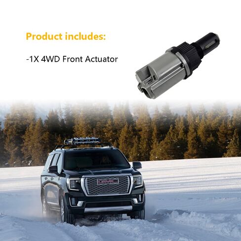 600-101 4WD Front Four Wheel Drive Actuator 4x4 Differential Axle Actuator | Fit for Cadillac Escalade Chevy Colorado Silverado Suburban Tahoe GMC Canyon Sierra Yukon Isuzu | OE 26060073 8260600730 in Saudi Arabia