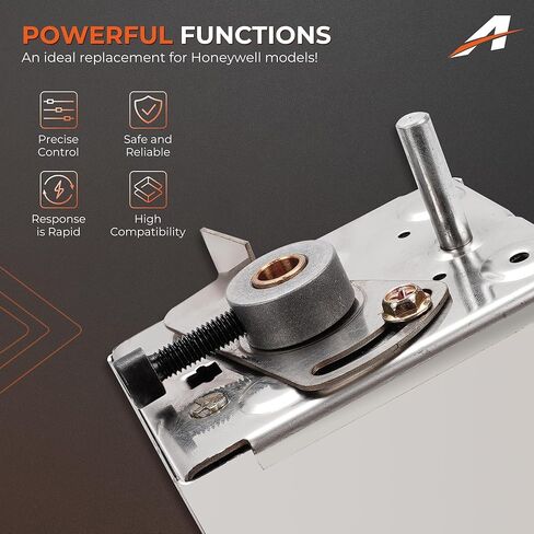 مشغل محرك المثبط M847D1004 متوافق مع هانيويل M847D M847D1012 Old ARD وZD Series HVAC Zone General، استبدال مشغل المثبط الإرجاع بسلكين # RZ3-1M in Kuwait