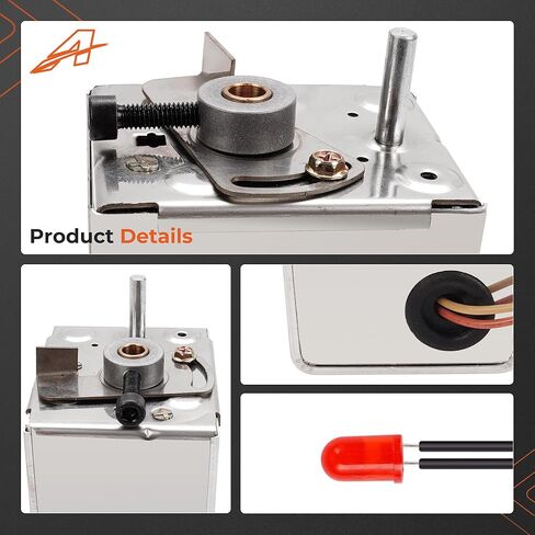 مشغل محرك المثبط M847D1004 متوافق مع هانيويل M847D M847D1012 Old ARD وZD Series HVAC Zone General، استبدال مشغل المثبط الإرجاع بسلكين # RZ3-1M in Kuwait