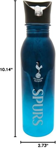 Tottenham Hotspur 700ml Stainless Steel UV Coated Sports Bottle,Blue/Navy in Kuwait