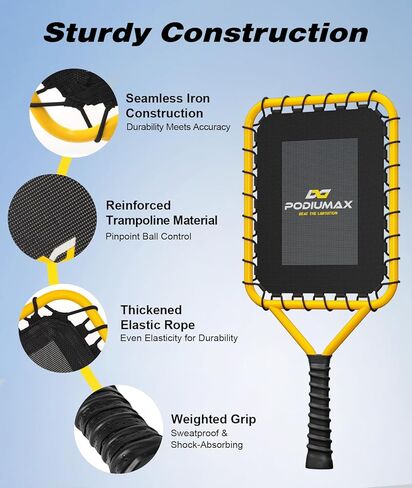 PodiuMax Baseball Racket for Fly Balls, 19 oz Balanced Fungo Racket & 7x4FT Baseball Pitching I Screen - Adjustable Strike Zone, Softball Net with Upgrade U-Shaped Base in Kuwait