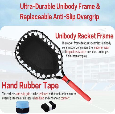 Fungo Racket Baseball for Fly Balls: XXSJ Softball Training Equipment for Coaches and Parents - Practice Hitting Grounders Line Drives Pop Flies (Red) in Kuwait