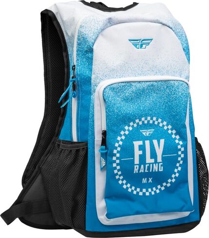 حقائب الظهر لسباق Fly Racing Pack (الأزرق/الأبيض) in Kuwait