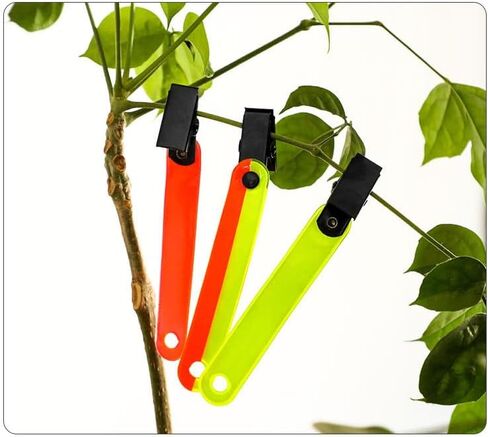 24 قطعة علامات درب للصيد مع مقاطع علامات درب شجرة وضوح عالية الصيد عاكس المسامير مقاوم للماء بولي كلوريد الفينيل درب in Kuwait