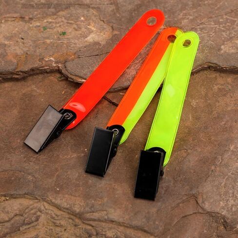 24 قطعة علامات درب للصيد مع مقاطع علامات درب شجرة وضوح عالية الصيد عاكس المسامير مقاوم للماء بولي كلوريد الفينيل درب in Kuwait