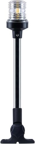 White LED Fold Down Boat Stern Light Boat Anchor Light for Pontoon (12 Inch) in Kuwait