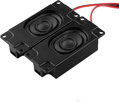 2Pcs Audio Portable Speakers 3070 Box Speaker 8 Ohm 5W DIY Mini TV Computer Speakers in Saudi Arabia