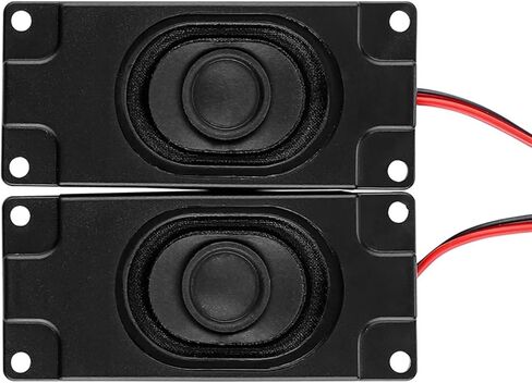 2Pcs Audio Portable Speakers 3070 Box Speaker 8 Ohm 5W DIY Mini TV Computer Speakers in Saudi Arabia