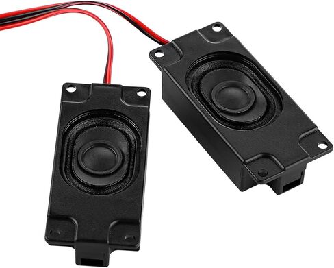 2Pcs Audio Portable Speakers 3070 Box Speaker 8 Ohm 5W DIY Mini TV Computer Speakers in Saudi Arabia