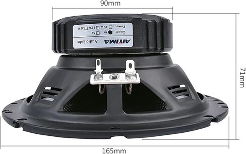 6.5 Inch Fiberglass Handcraft Sound Car Bass Speakers for Home Theater, 4, 8 Ohm, 60W in Saudi Arabia