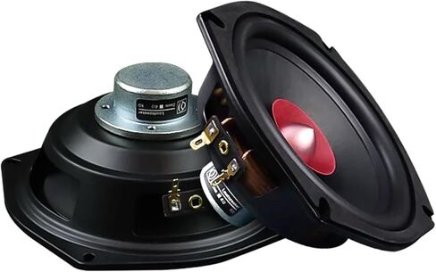 5.25 Inch Full Range HiFi Speakers, 2 pcs, 4, 8 Ohm, 40W, NdFeB Magnetic Speaker, Music Sound Speaker for Home Theater in Saudi Arabia