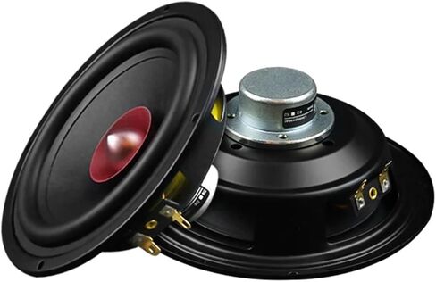 5.25 Inch Full Range HiFi Speakers, 2 pcs, 4, 8 Ohm, 40W, NdFeB Magnetic Speaker, Music Sound Speaker for Home Theater in Saudi Arabia